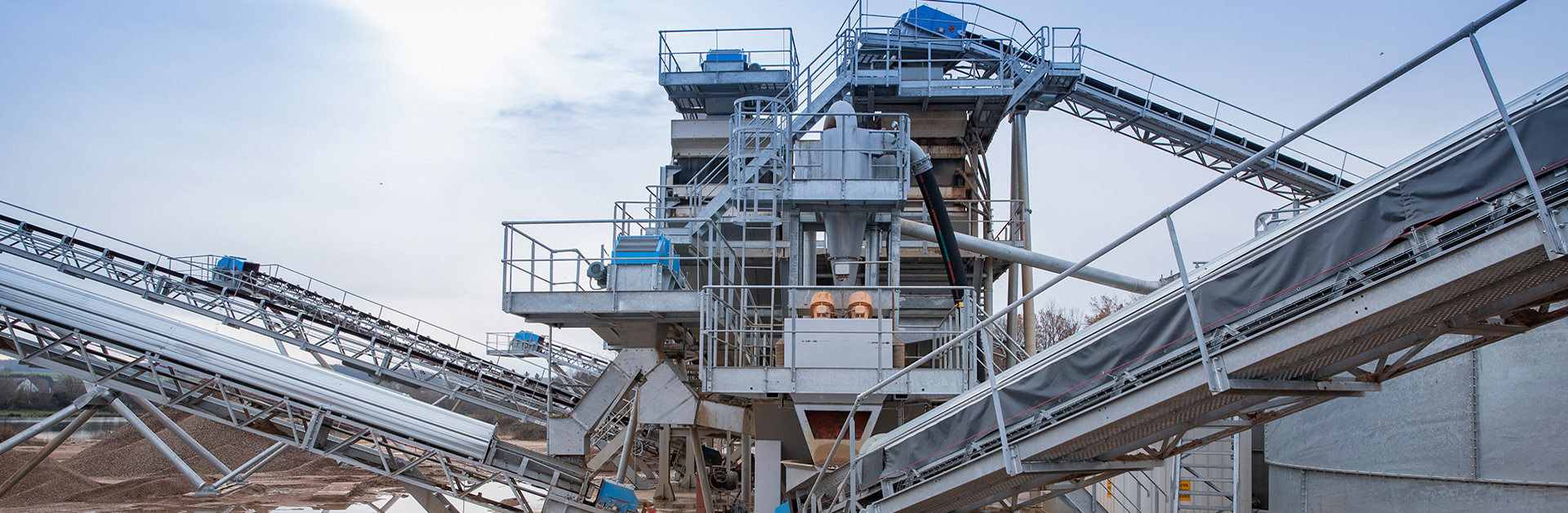 Design of fixed plant solutions for the aggregates industry