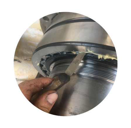 mechanical expertise on mining equipment